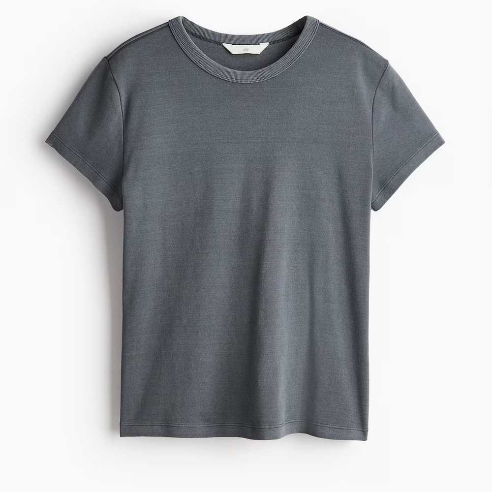 H&M Gray Short Sleeve Tee